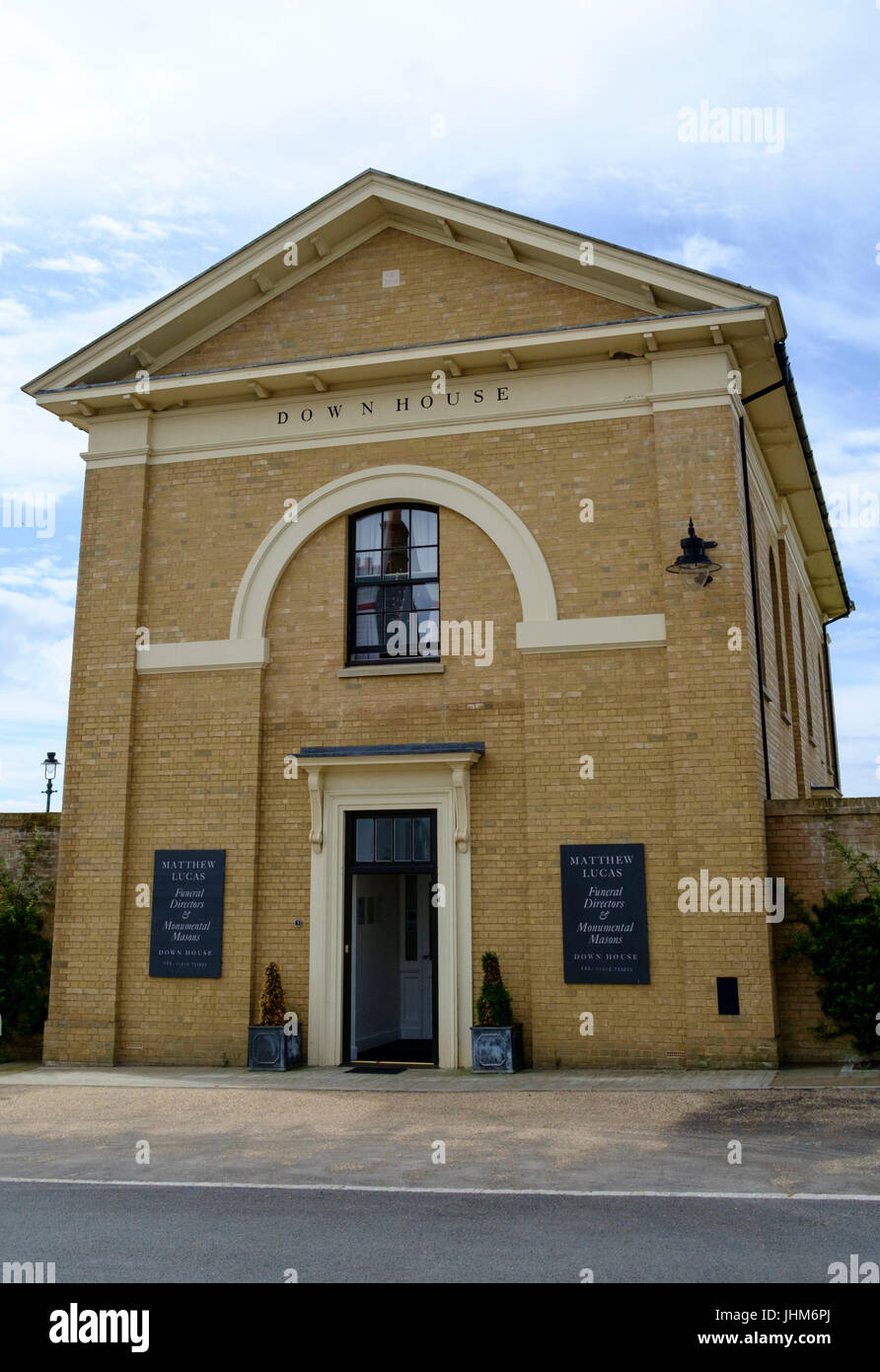 Intorno Poundbury uno sviluppo nella periferia di Dorchester Dorset England Regno Unito Foto Stock