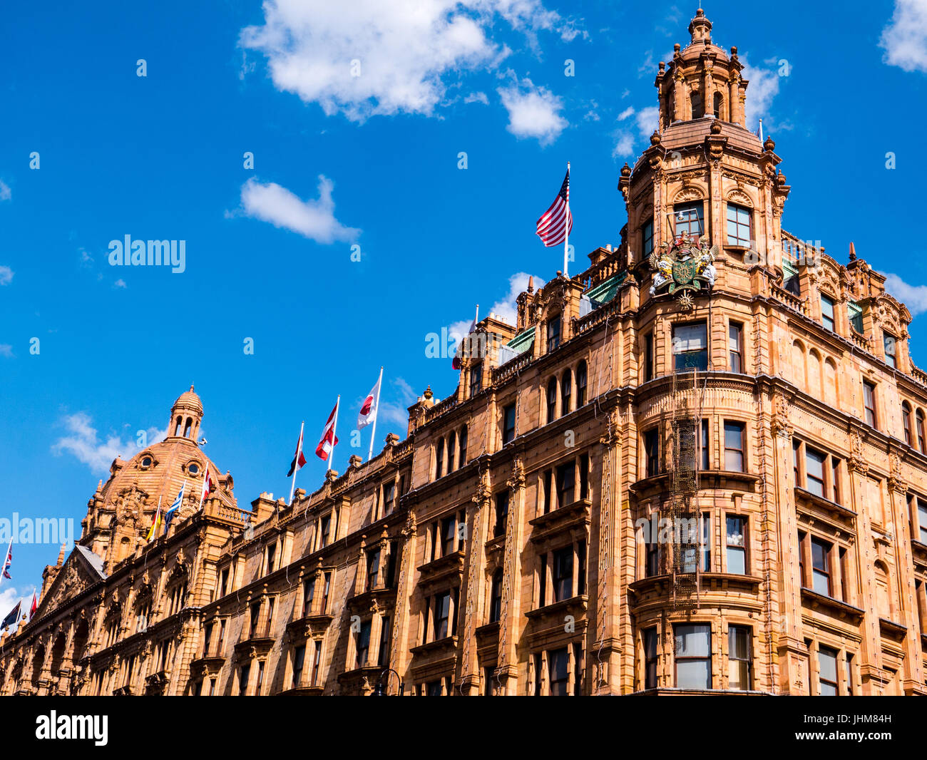 Harrods Department Store, Londra, Inghilterra, Regno Unito, GB. Foto Stock