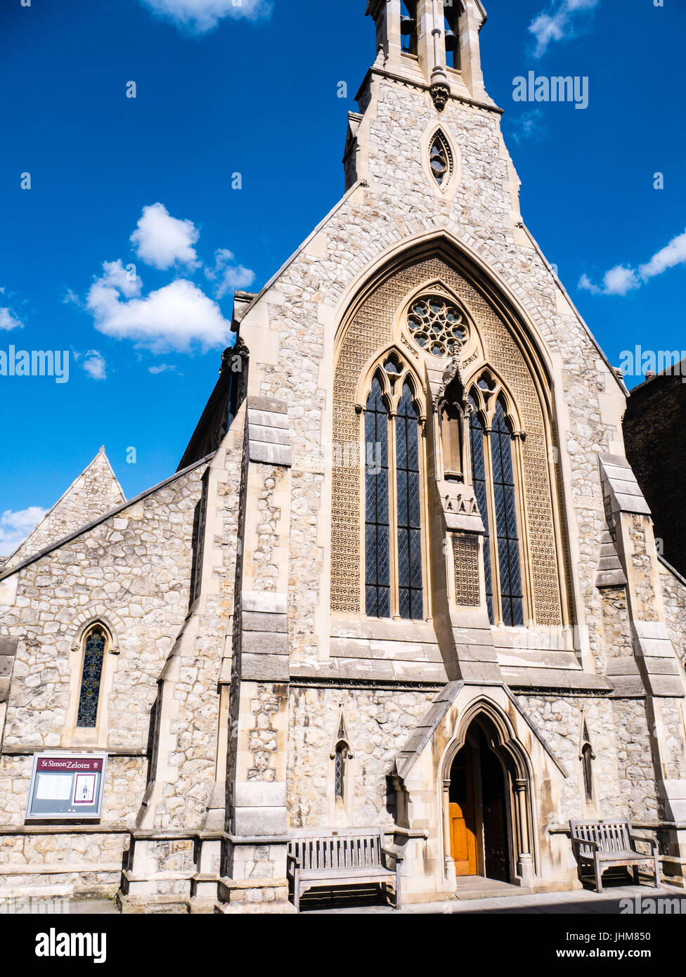 San Simone Zelota, Chiesa evangelica, a Chelsea, Londra, Inghilterra, Regno Unito,GB. Foto Stock