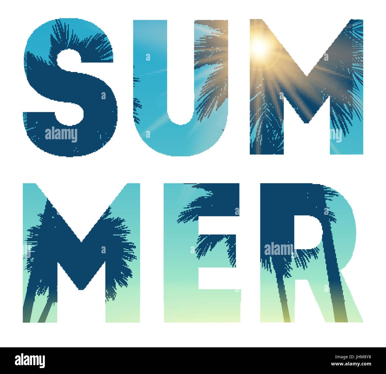 Estate targhetta naturale, poster, volantini o sfondo invito V Illustrazione Vettoriale