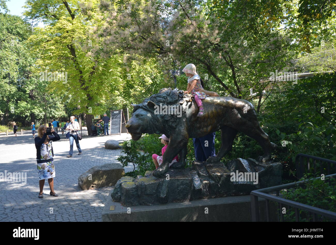 Impressioni estate dal Giardino zoologico di Berlino dal 25 agosto 2013, Germania Foto Stock