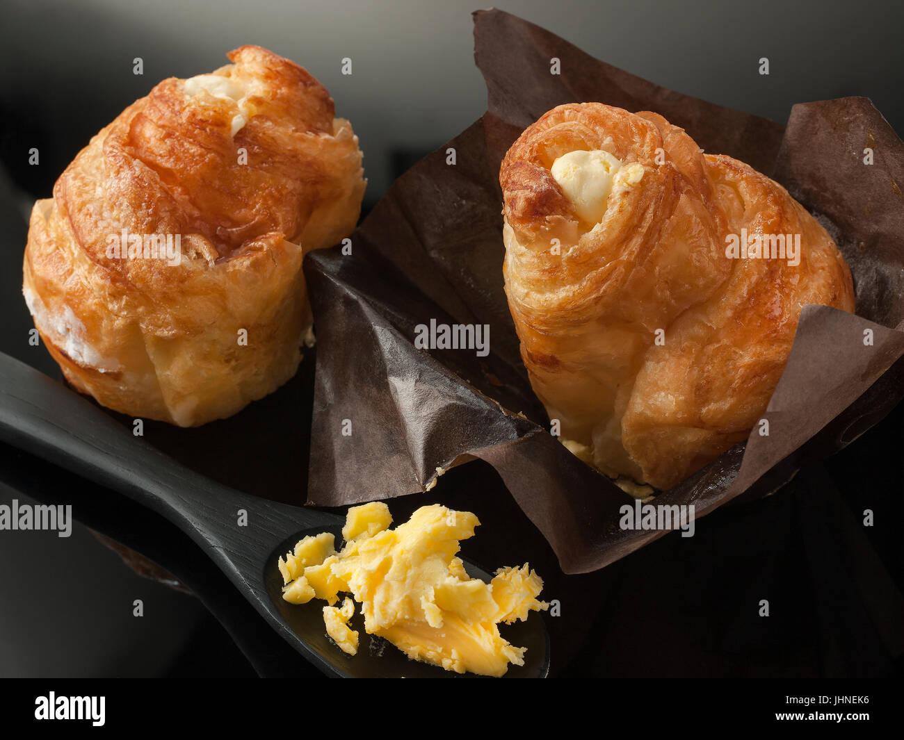 Pane di crema torta da forno dolce per ogni giorno lo stile di vita Foto Stock