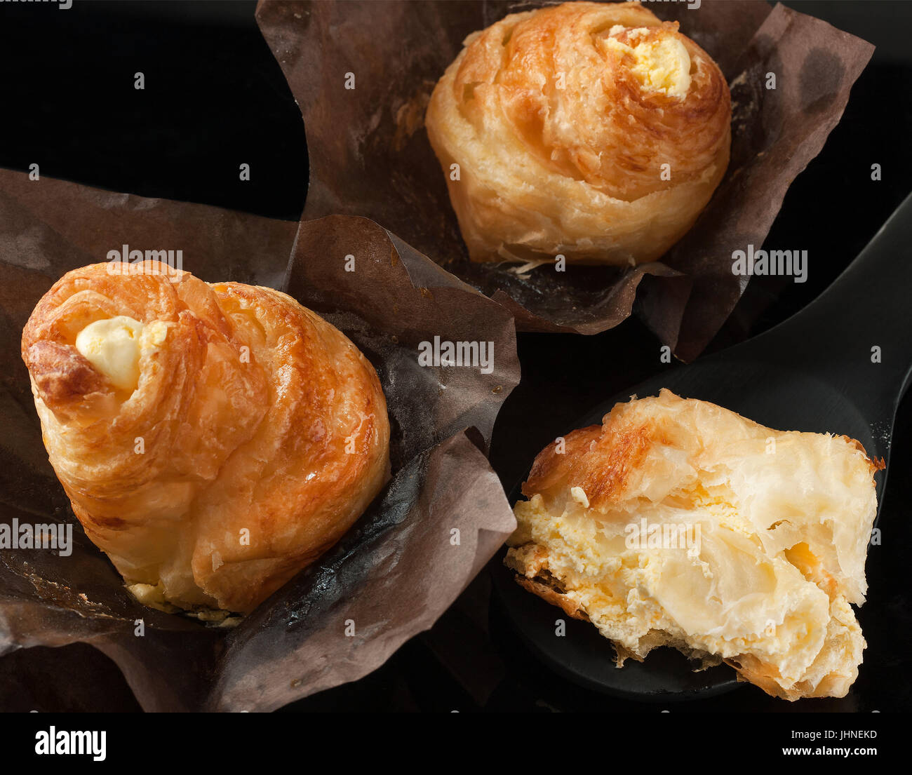 Pane di crema torta da forno dolce per ogni giorno lo stile di vita Foto Stock