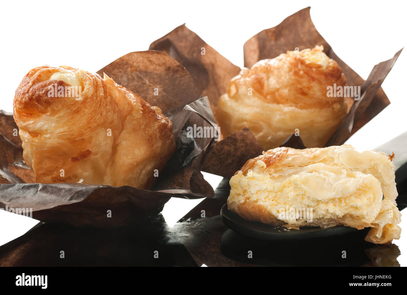 Pane di crema torta da forno dolce per ogni giorno lo stile di vita Foto Stock