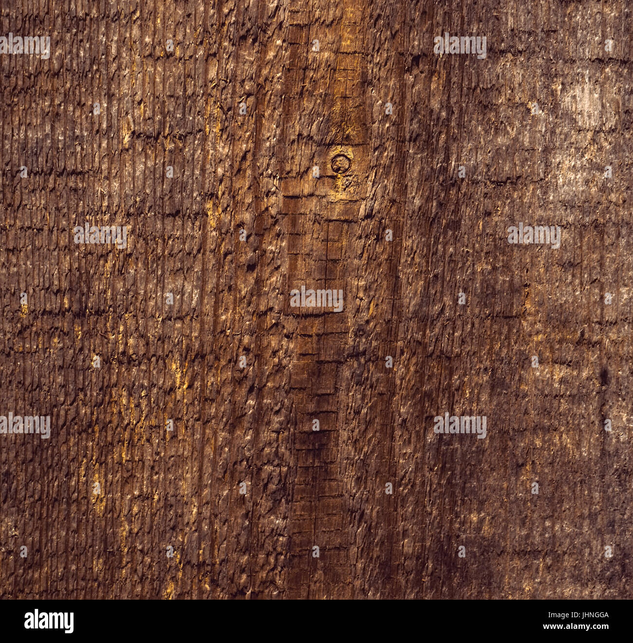 Il rozzo texture non è trattata il legno marrone Foto Stock