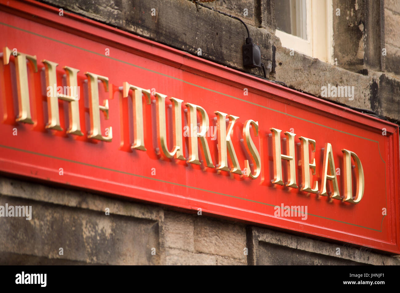 Il Turks Head Pub, Rothbury, Northumberland Foto Stock