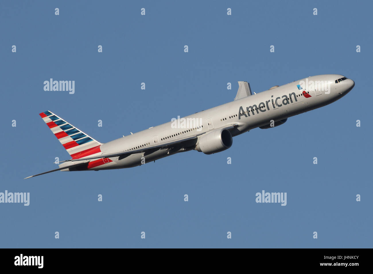 AMERICAN AIRLINES BOEING 777 Foto Stock