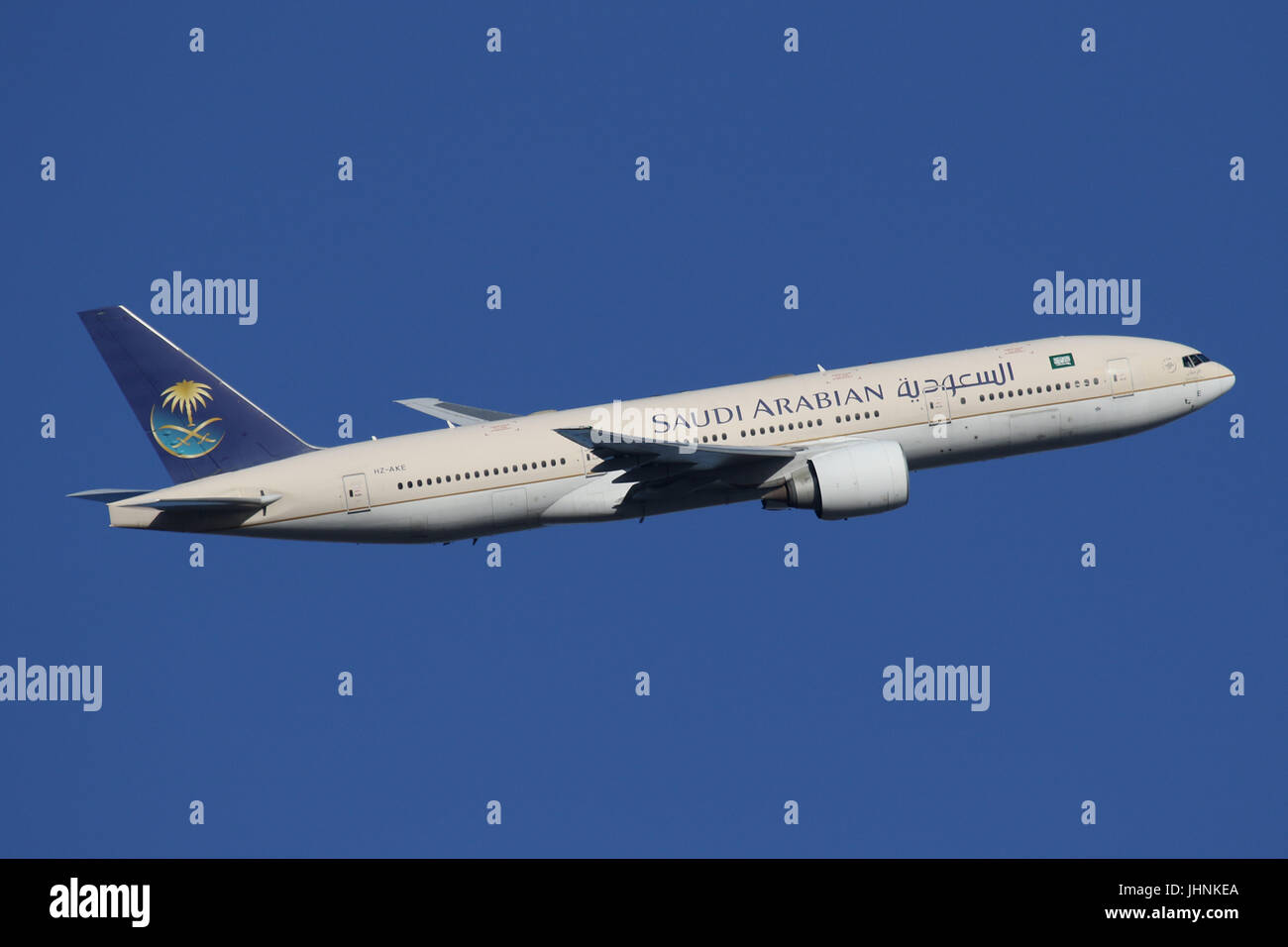 Saudia 777 Foto Stock