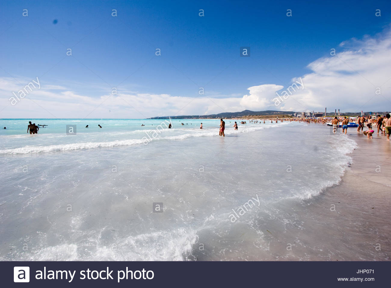 Rosignano Castiglioncello Toscana Italia Spiaggia Di