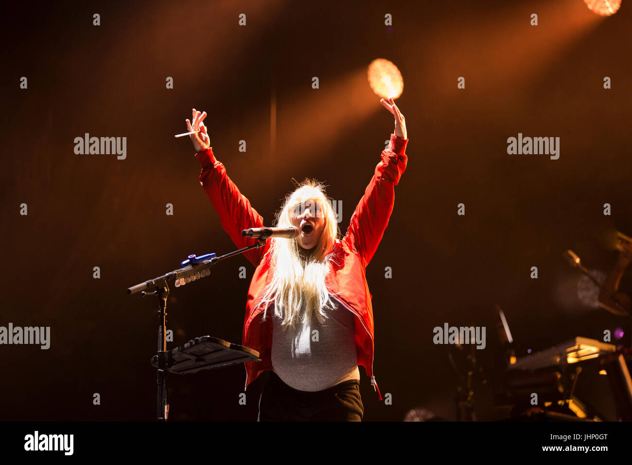 Montreal Jazz Festival, a piedi fuori terra le prestazioni Foto Stock