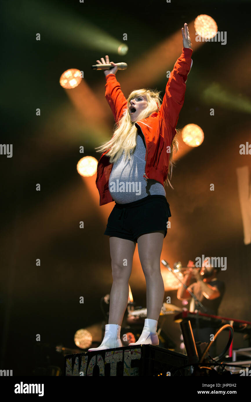 Montreal Jazz Festival, a piedi fuori terra le prestazioni Foto Stock