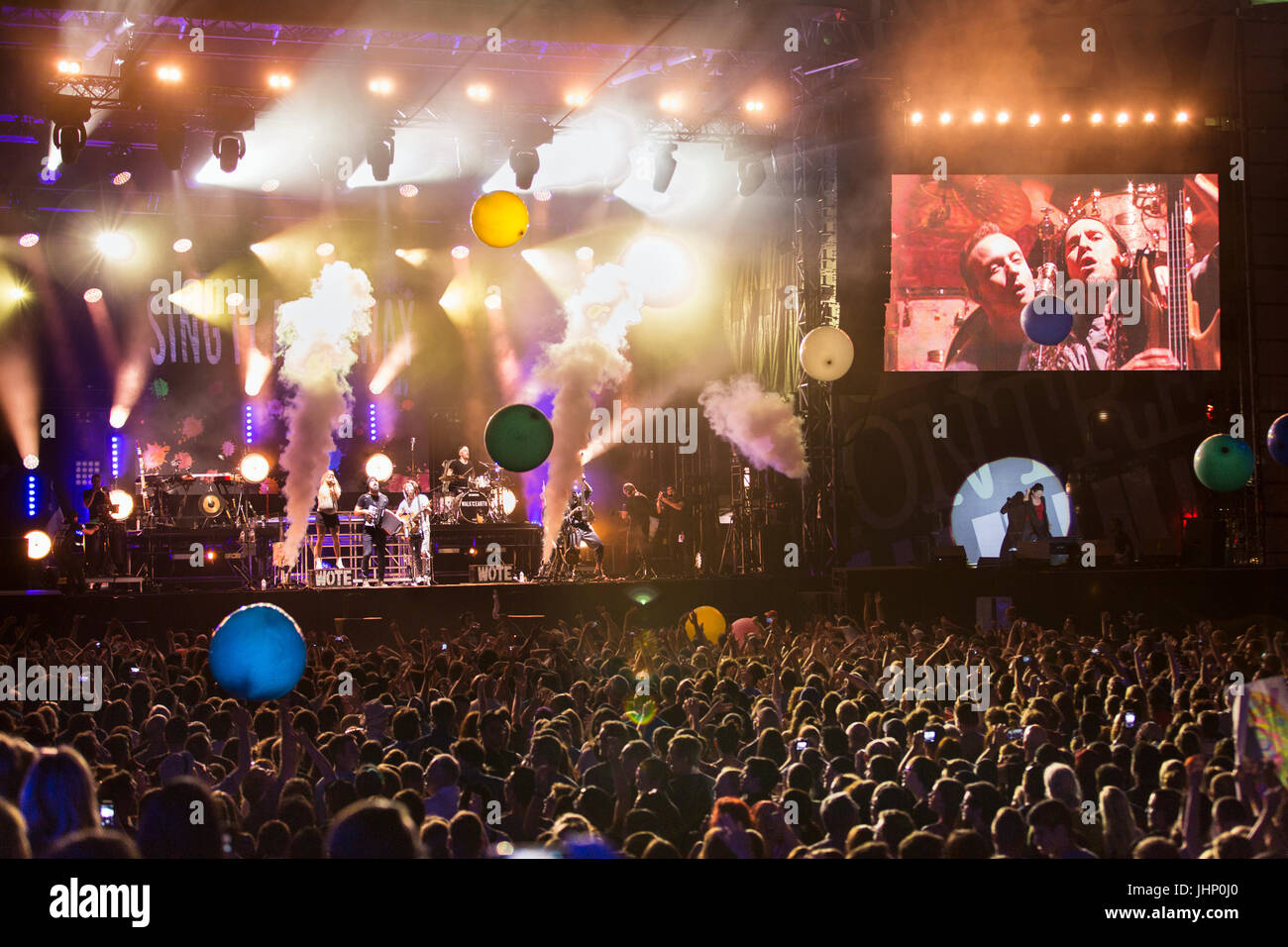 Montreal Jazz Festival Foto Stock