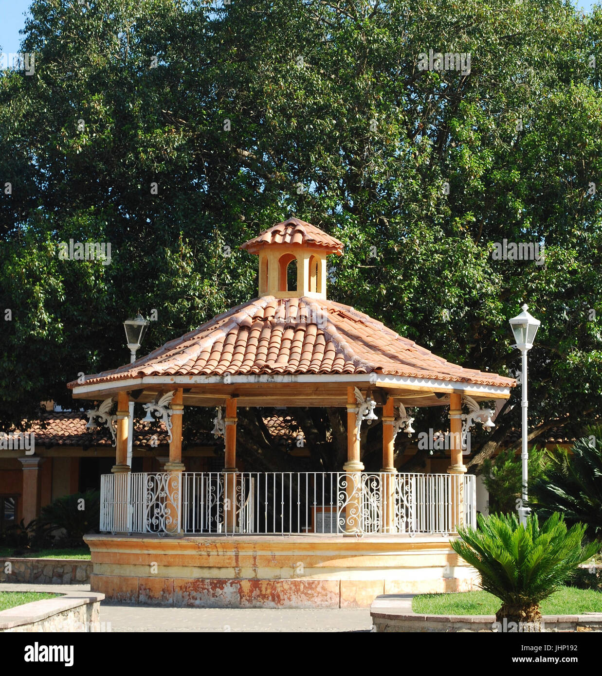 Town Square Plaza, El tuito, Jalisco, Messico Foto Stock
