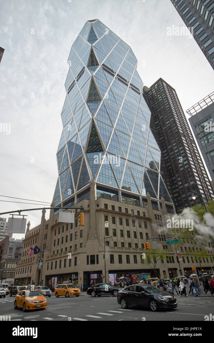 Hearst Tower New York City USA Foto Stock