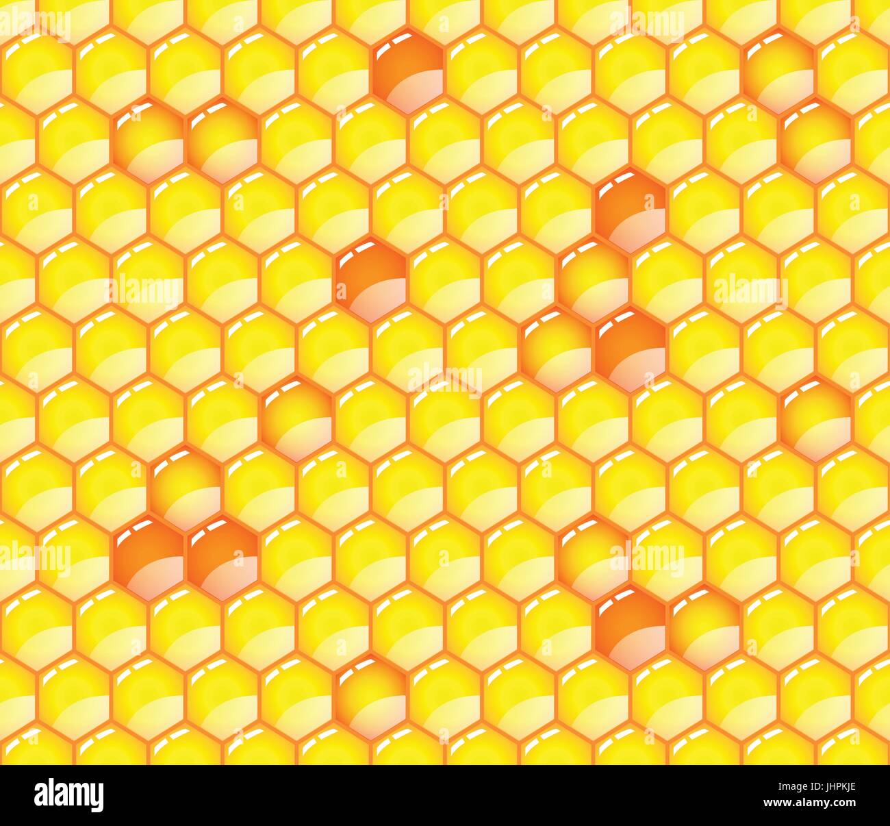A nido d'ape sfondo senza giunture Illustrazione Vettoriale