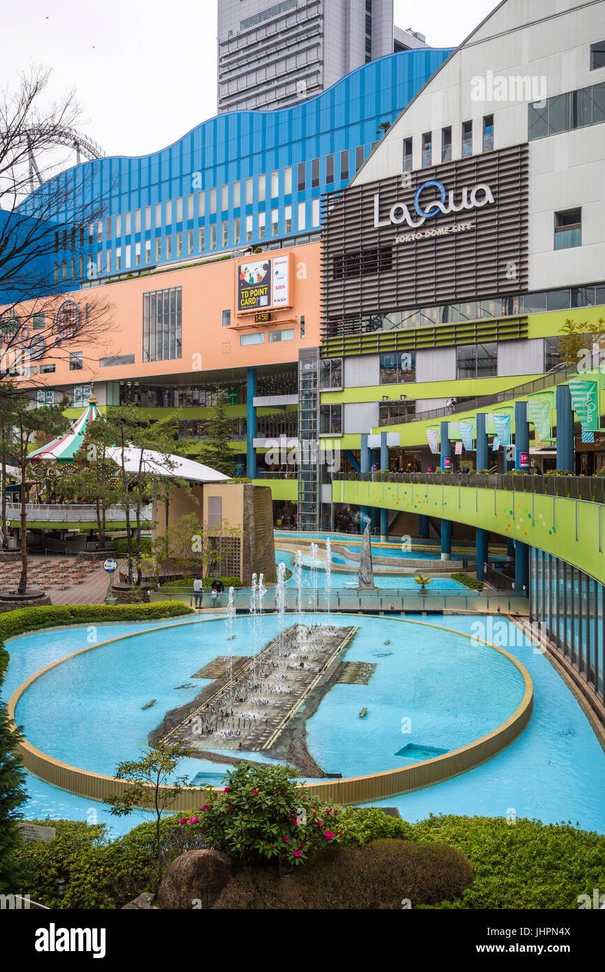 Un parco di divertimenti di Korakuen, Bunkyo, Tokyo, Giappone. Foto Stock
