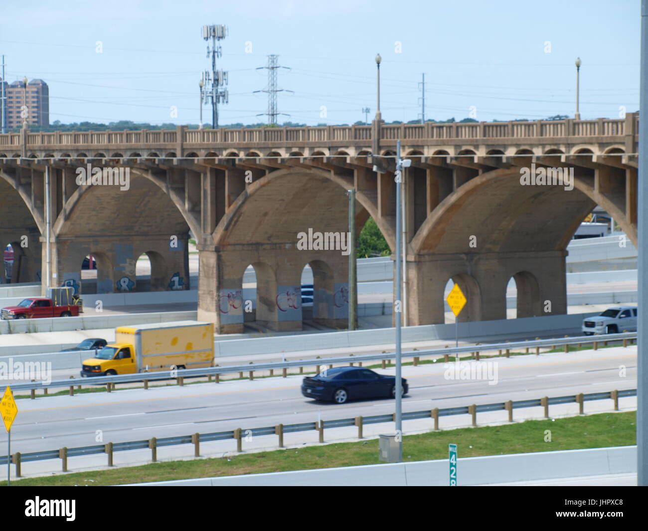 Il nuovo progetto a ferro di cavallo Interchange Foto Stock