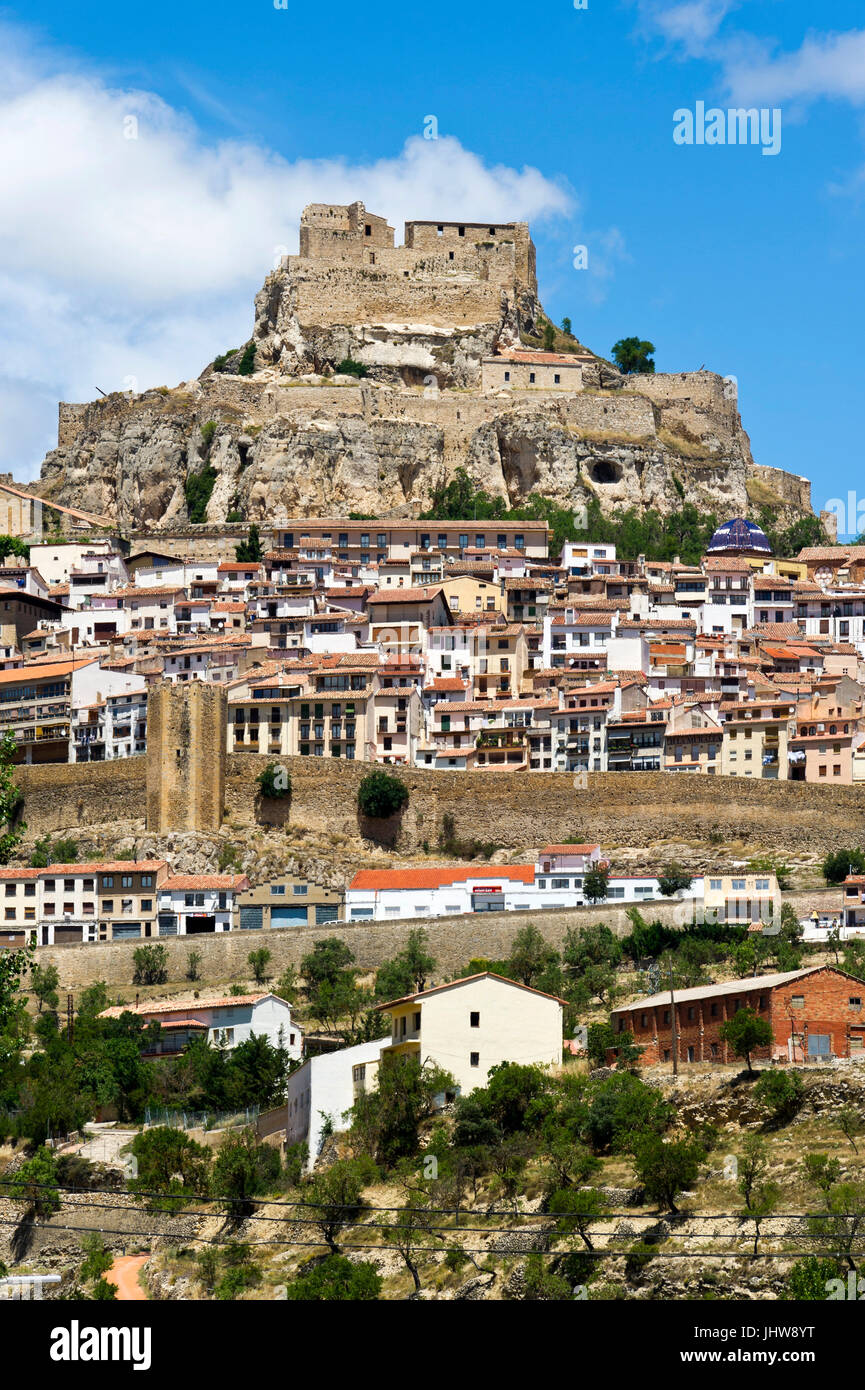 Citta Di Morella Provincia Di Castellon Comunita Valenciana Spagna Foto Stock Alamy