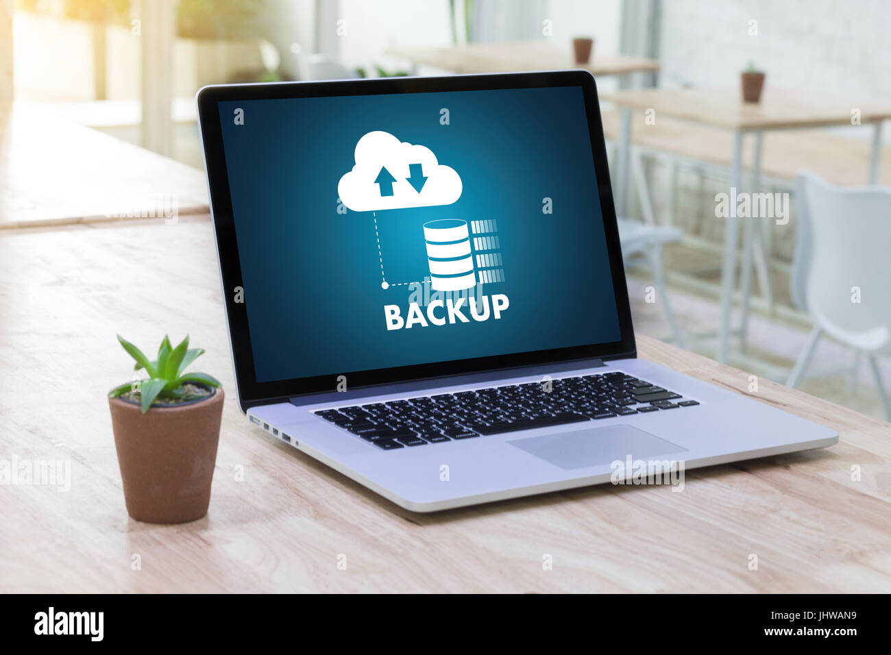 LIVE STREAMING Backup Download di copie di dati di elaborazione dati digitali trasferimento , lo streaming di file di download Foto Stock