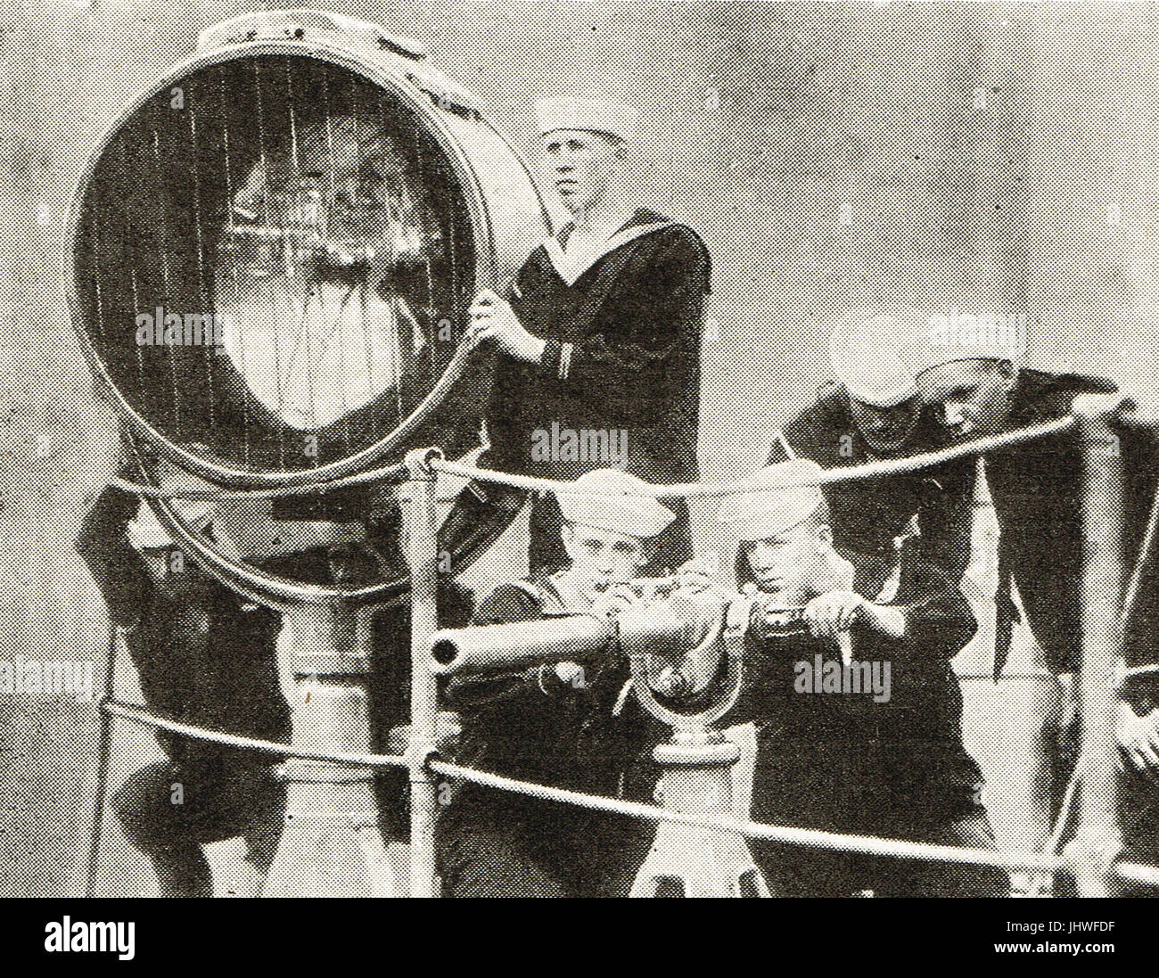 Le reclute di terra a bordo della nave da guerra USS reclutare, union square, new york Foto Stock