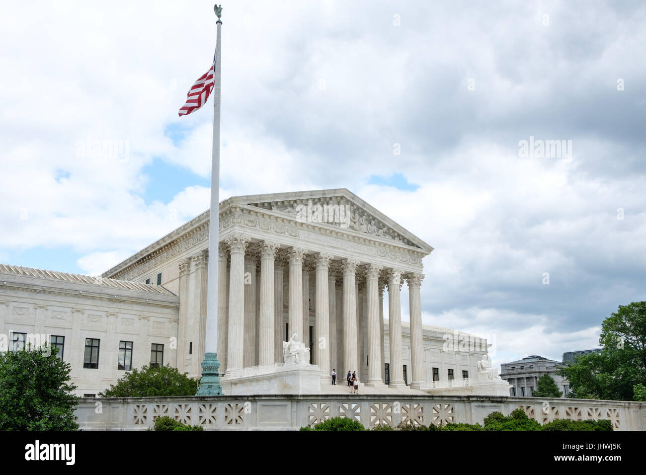 La Corte suprema, Capitol Hill, Washington DC Foto Stock