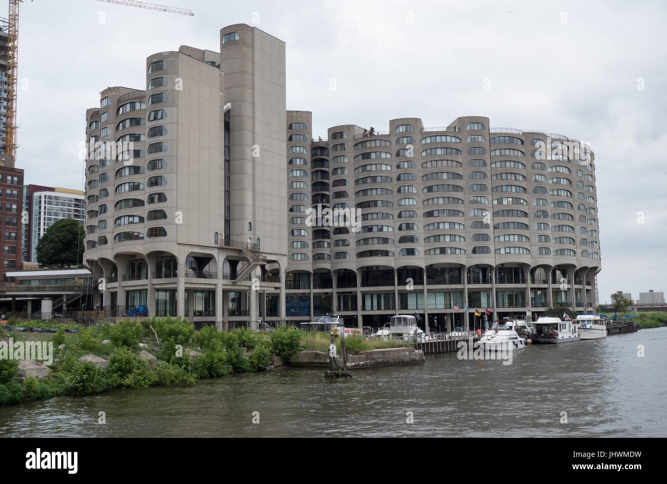 River City building a Chicago, IL, Stati Uniti d'America. Foto Stock