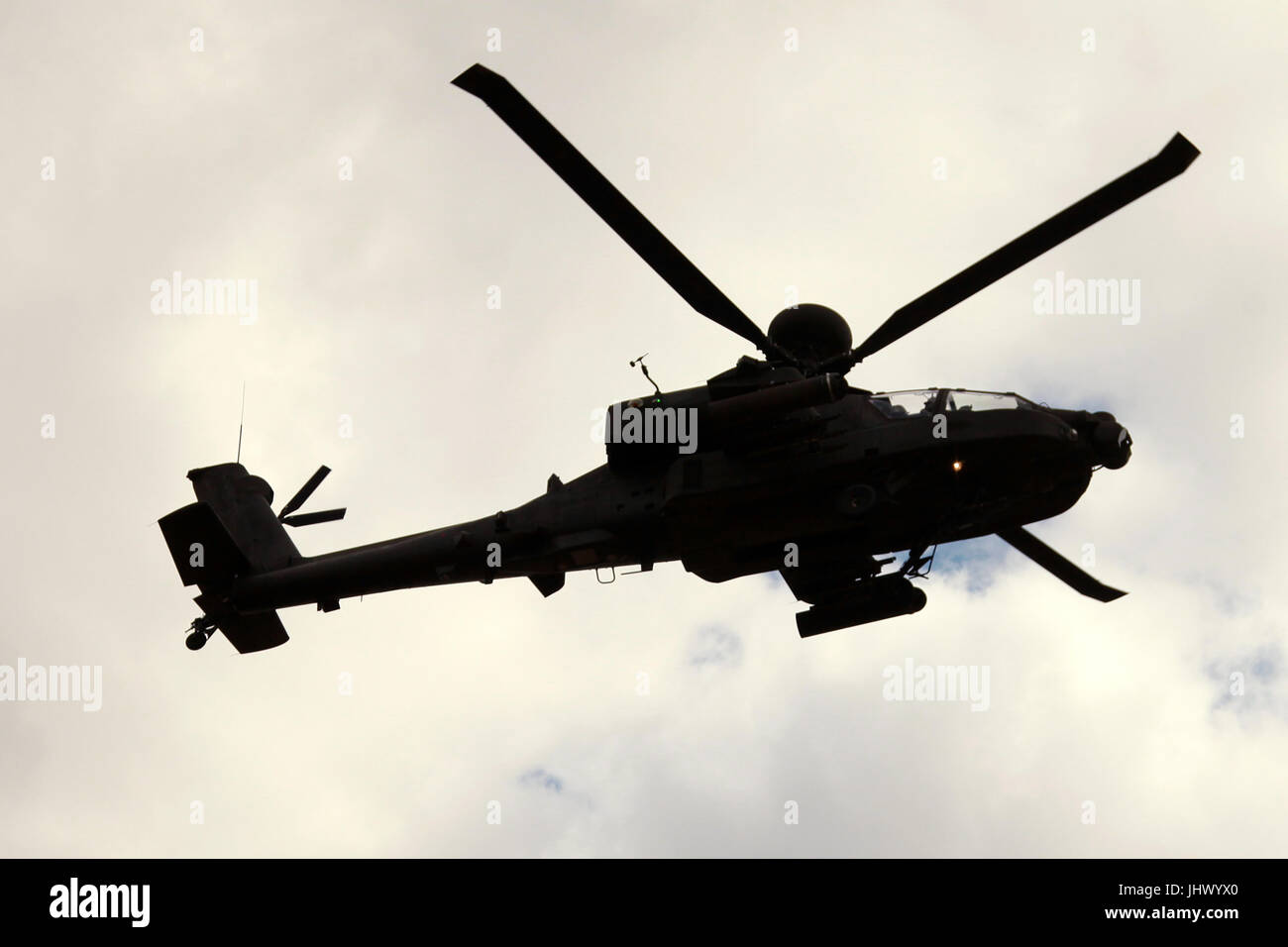Agusta Westland Apache AH-64 Foto Stock