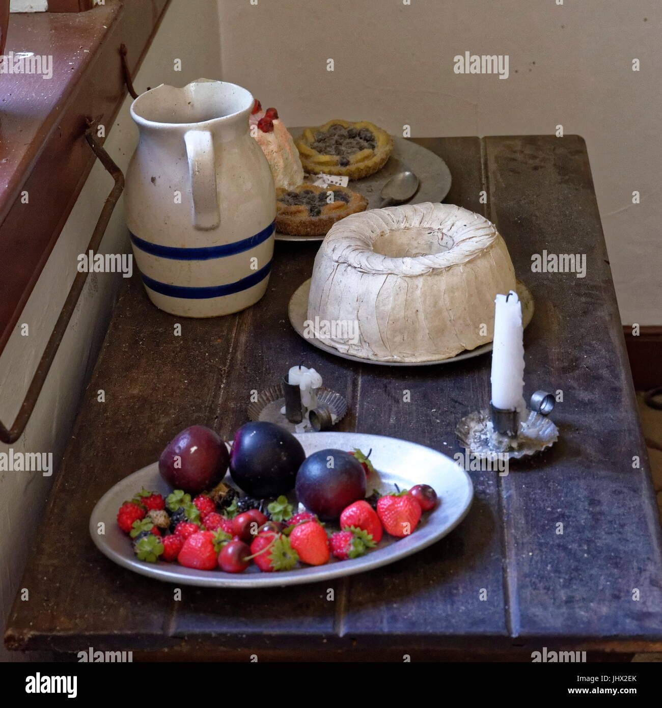 Cucina - George Washington Birthplace National Monument, Virginia Foto Stock