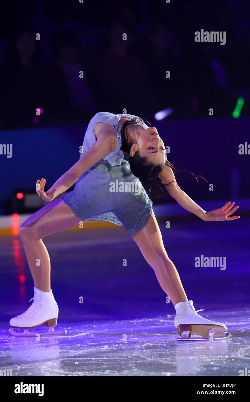 Tokyo presso DyDo Drinco Ice Arena, Tokyo, Giappone. 14 Luglio, 2017. Shizuka Arakawa Pattinaggio di Figura : Prince Ice World 2017 a Tokyo presso DyDo Drinco Ice Arena, Tokyo, Giappone . Credito: Naoki Nishimura/AFLO/Alamy Live News Foto Stock