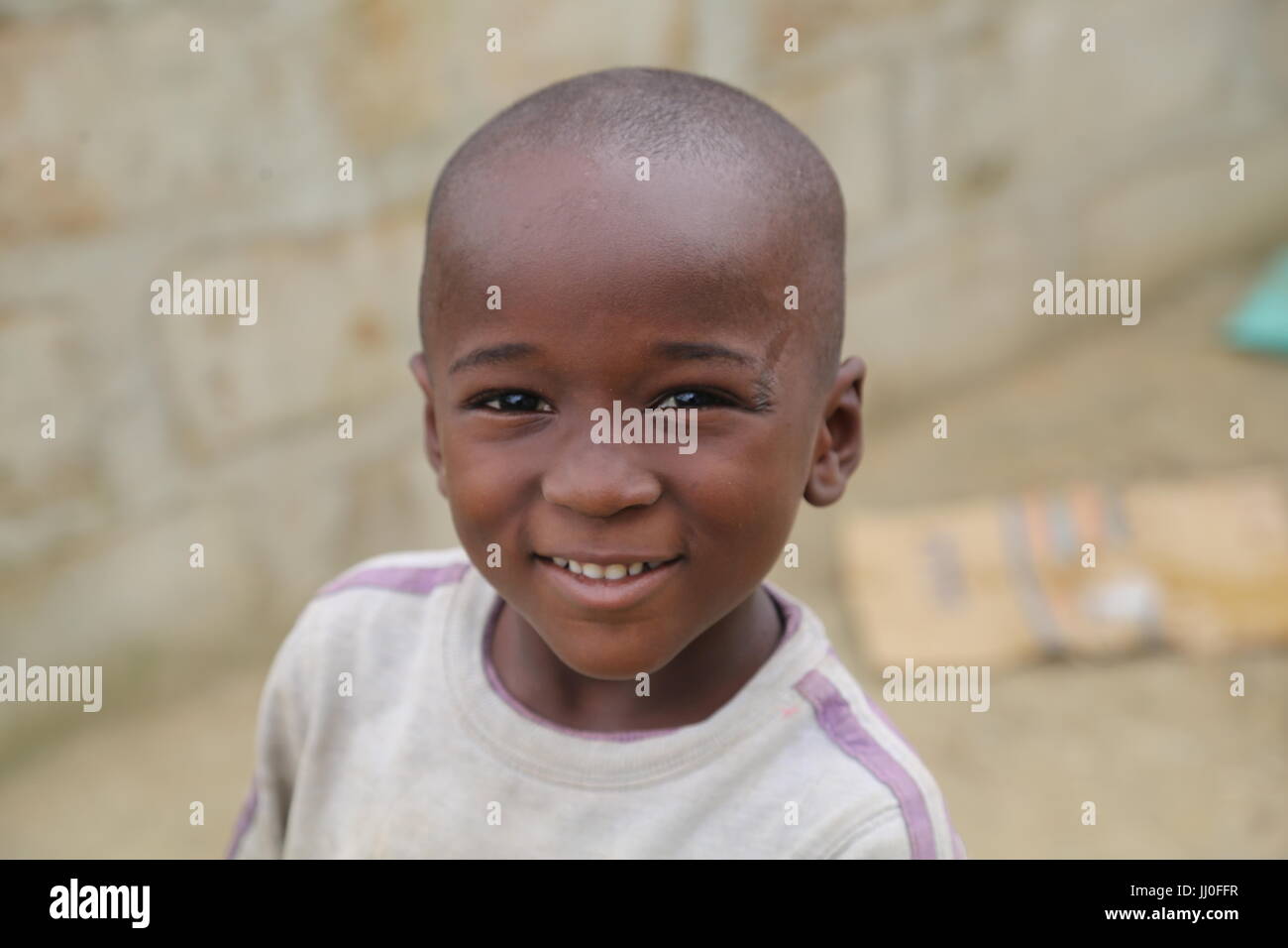 I bambini di manodopera in Costa d Avorio Foto Stock