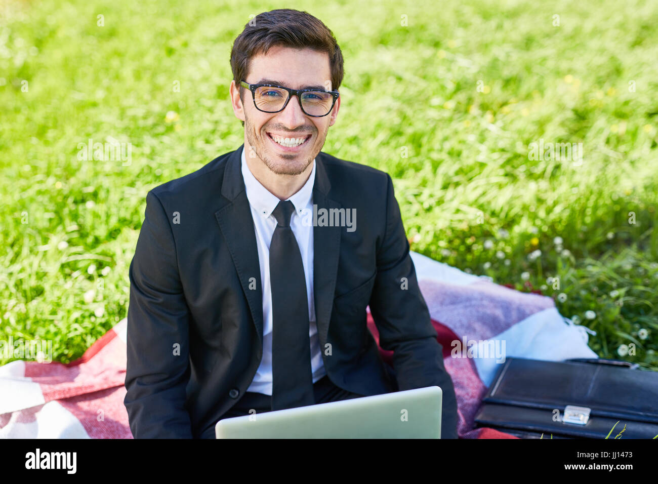 Lavoro all'aperto Foto Stock