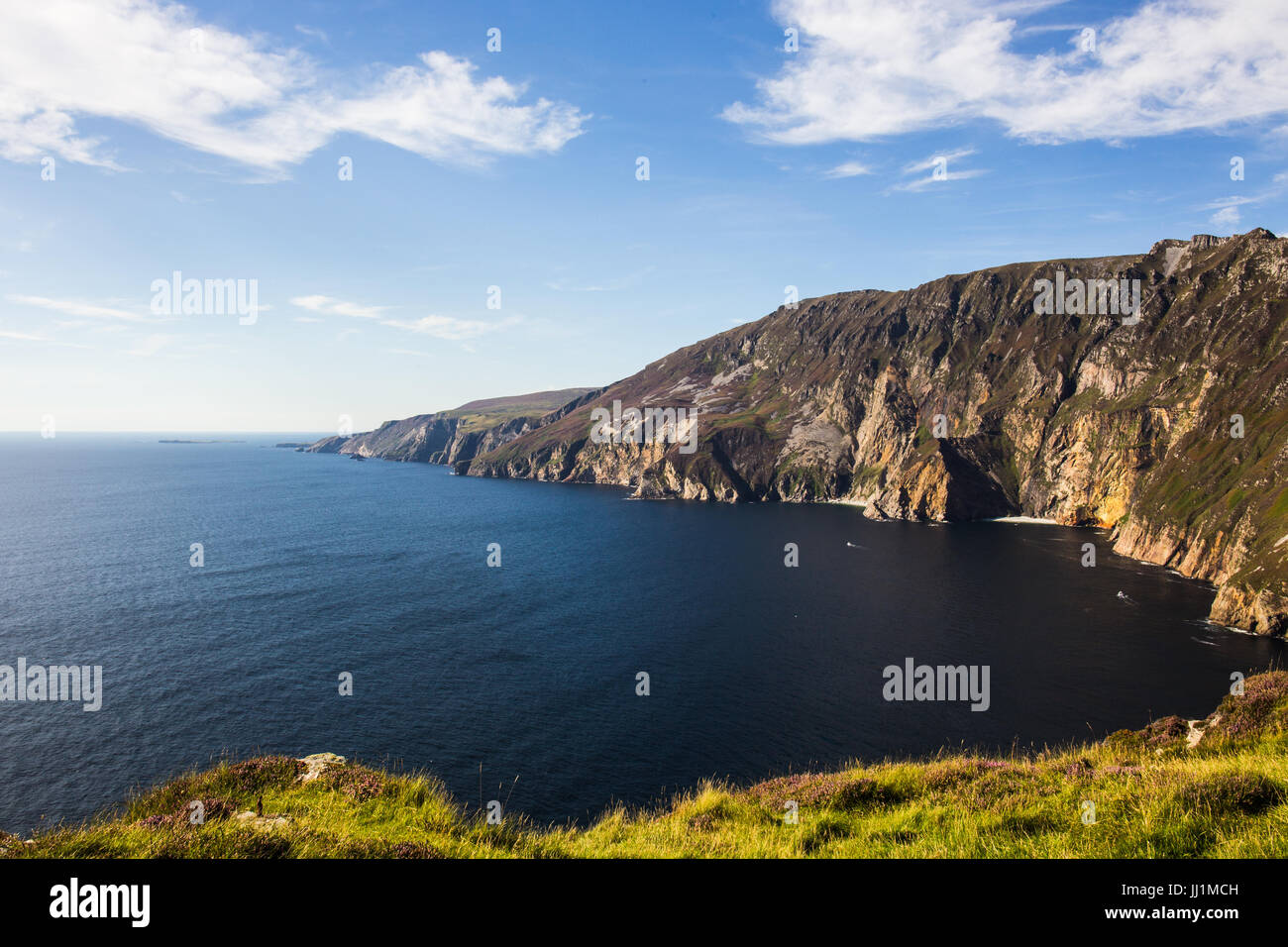 Slieve League, Donegal, Irlanda Foto Stock