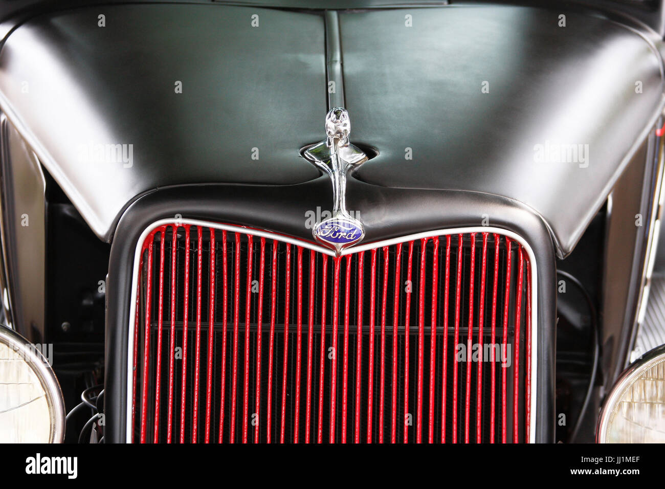 Vecchia auto, São Paulo, Brasile Foto Stock