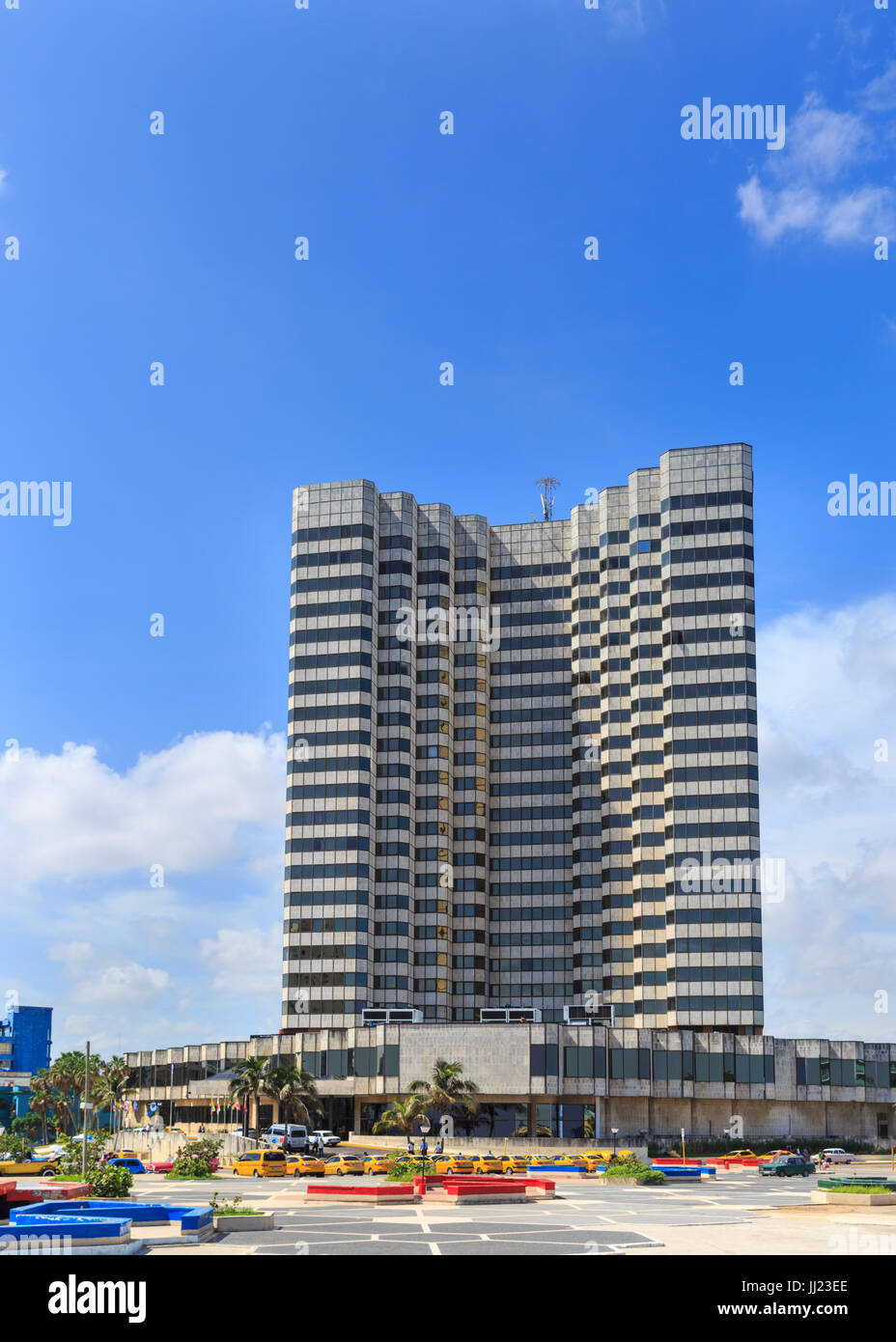 Hotel Meliá Cohiba esterno, Vedado, La Habana, Havana, Cuba Foto Stock