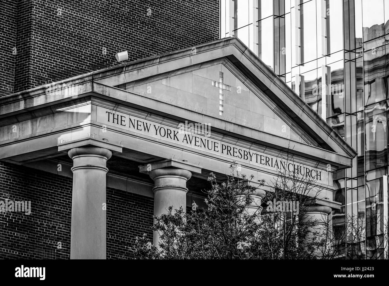 Il New York Avenue Presbyterian Church di Washington Foto Stock