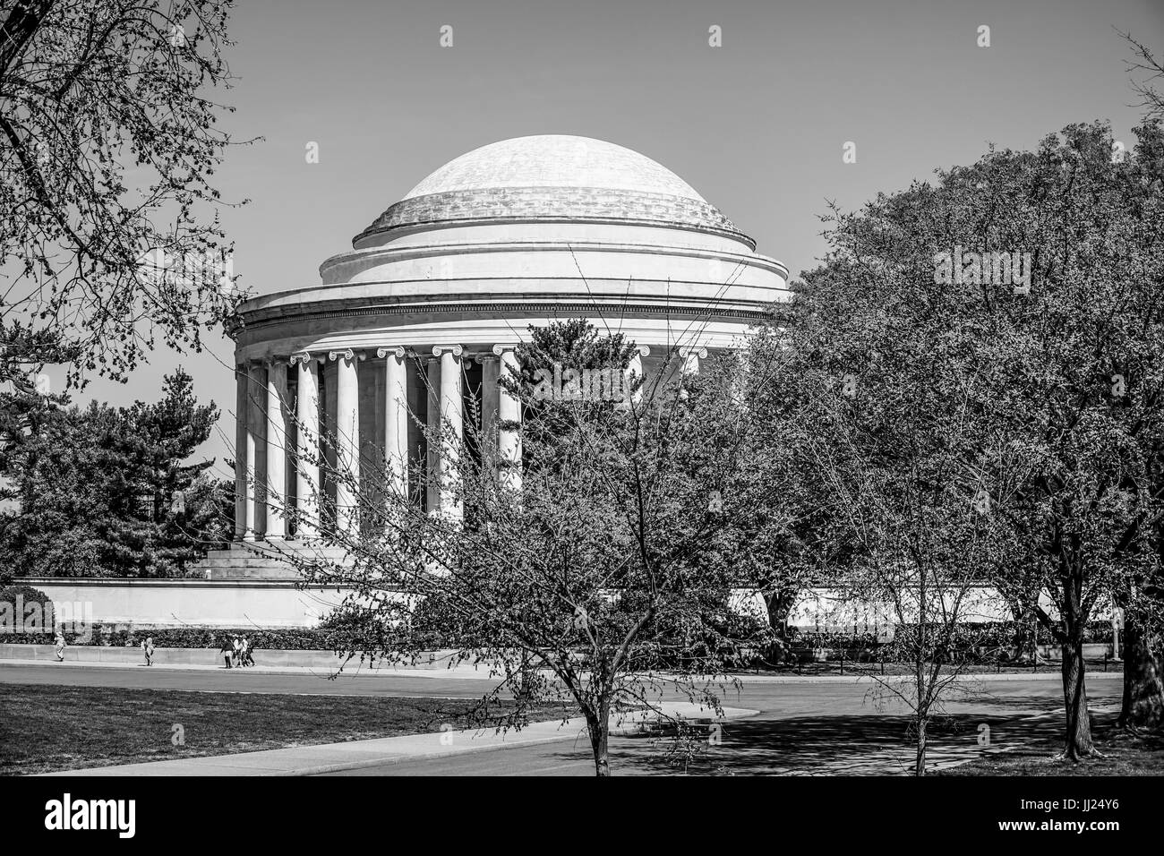 Thomas Jefferson Memorial a Washington DC Foto Stock