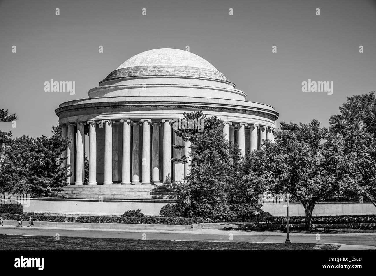 Thomas Jefferson Memorial a Washington DC Foto Stock