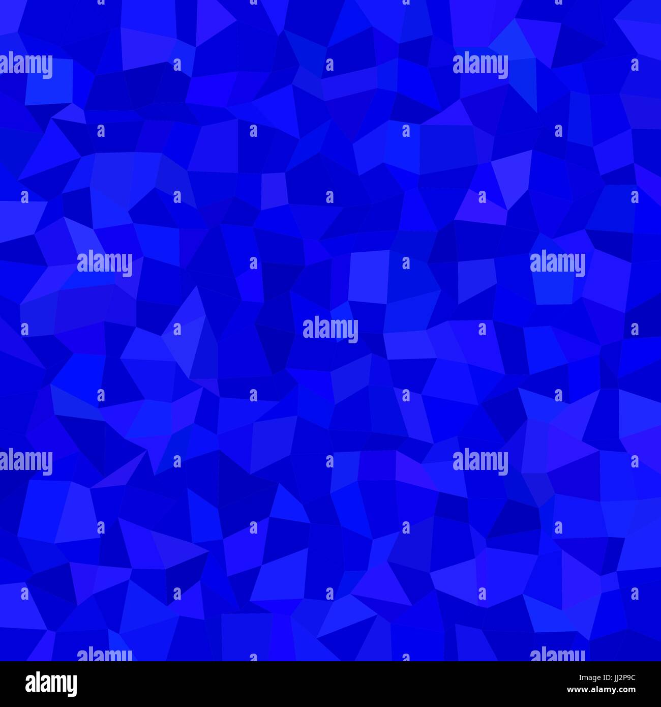Blu rettangolo irregolare Mosaico pattern di sfondo - poligonale illustrazione vettoriale da rettangoli Illustrazione Vettoriale