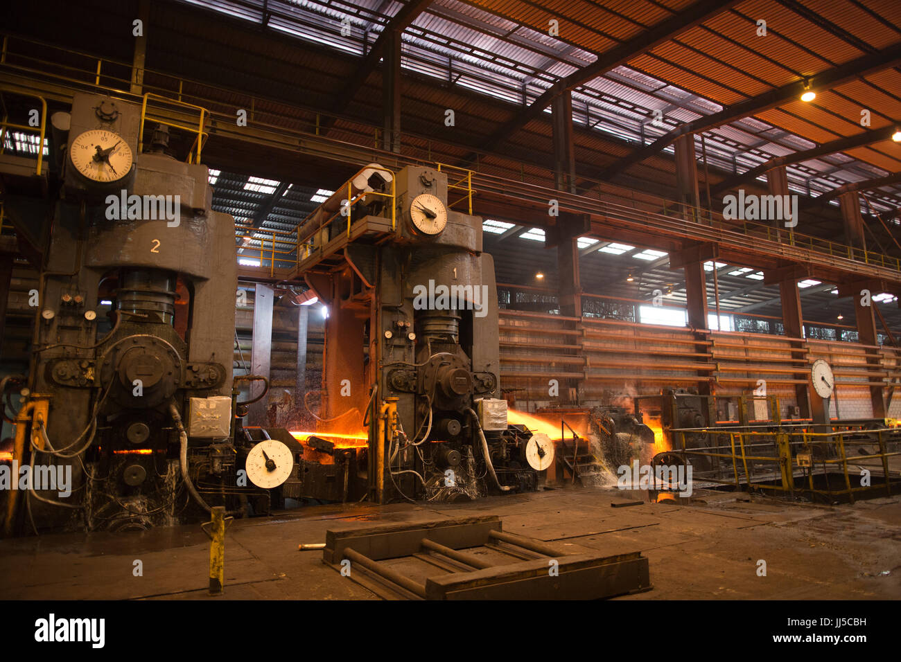 Liberty acciaio, acciaio riciclaggio e rullo in acciaio fabbricanti, Newport, Wales, Regno Unito Foto Stock