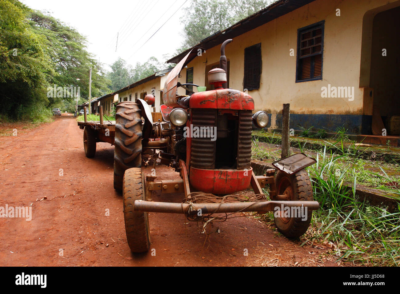 Trattore, Brasile Foto Stock
