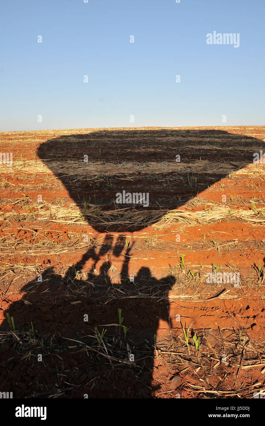 Balloon ride, sport, Brasile Foto Stock