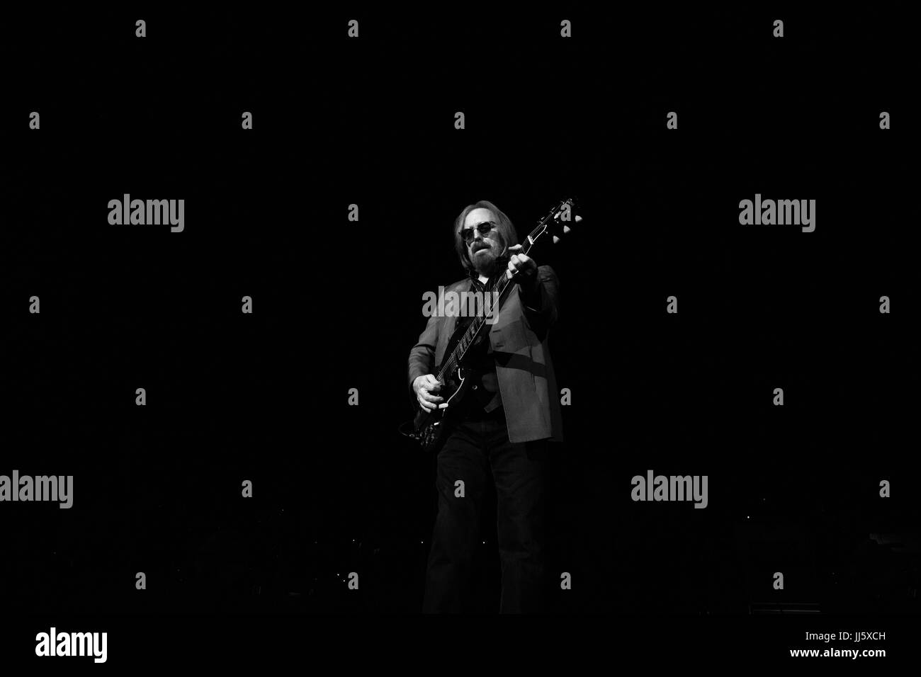 Tom Petty & The a tutto rock di eseguire a Toronto il proprio quarantesimo anniversario tour. Foto di Bobby Singh/@fohphoto Foto Stock