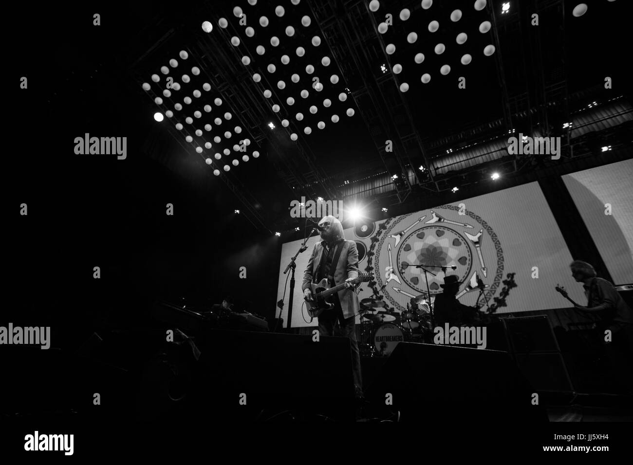 Tom Petty & The a tutto rock di eseguire a Toronto il proprio quarantesimo anniversario tour. Foto di Bobby Singh/@fohphoto Foto Stock