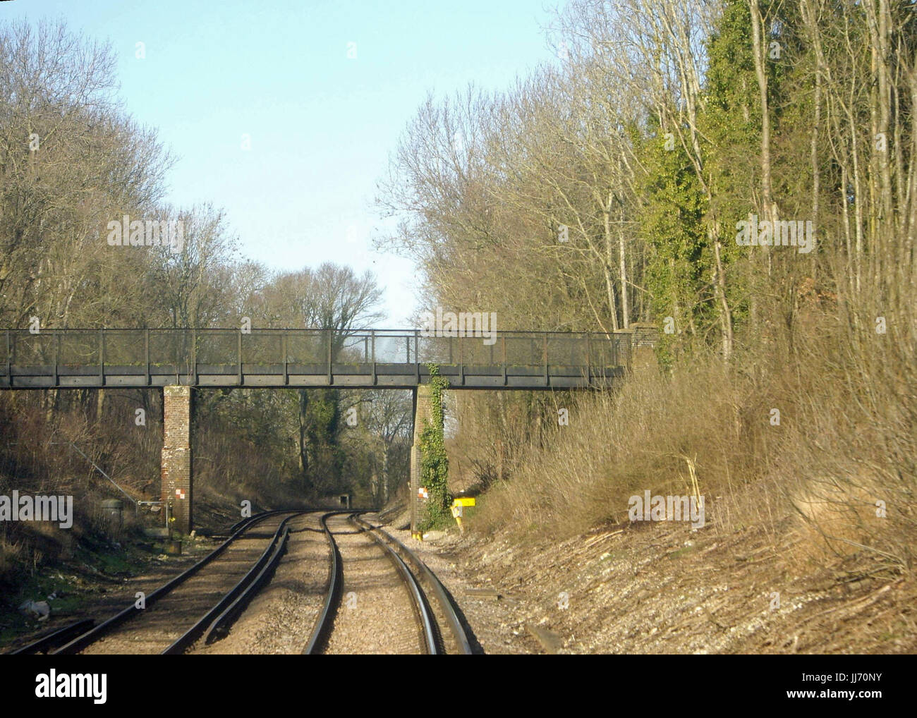 Ferrovie in Sussex Foto Stock