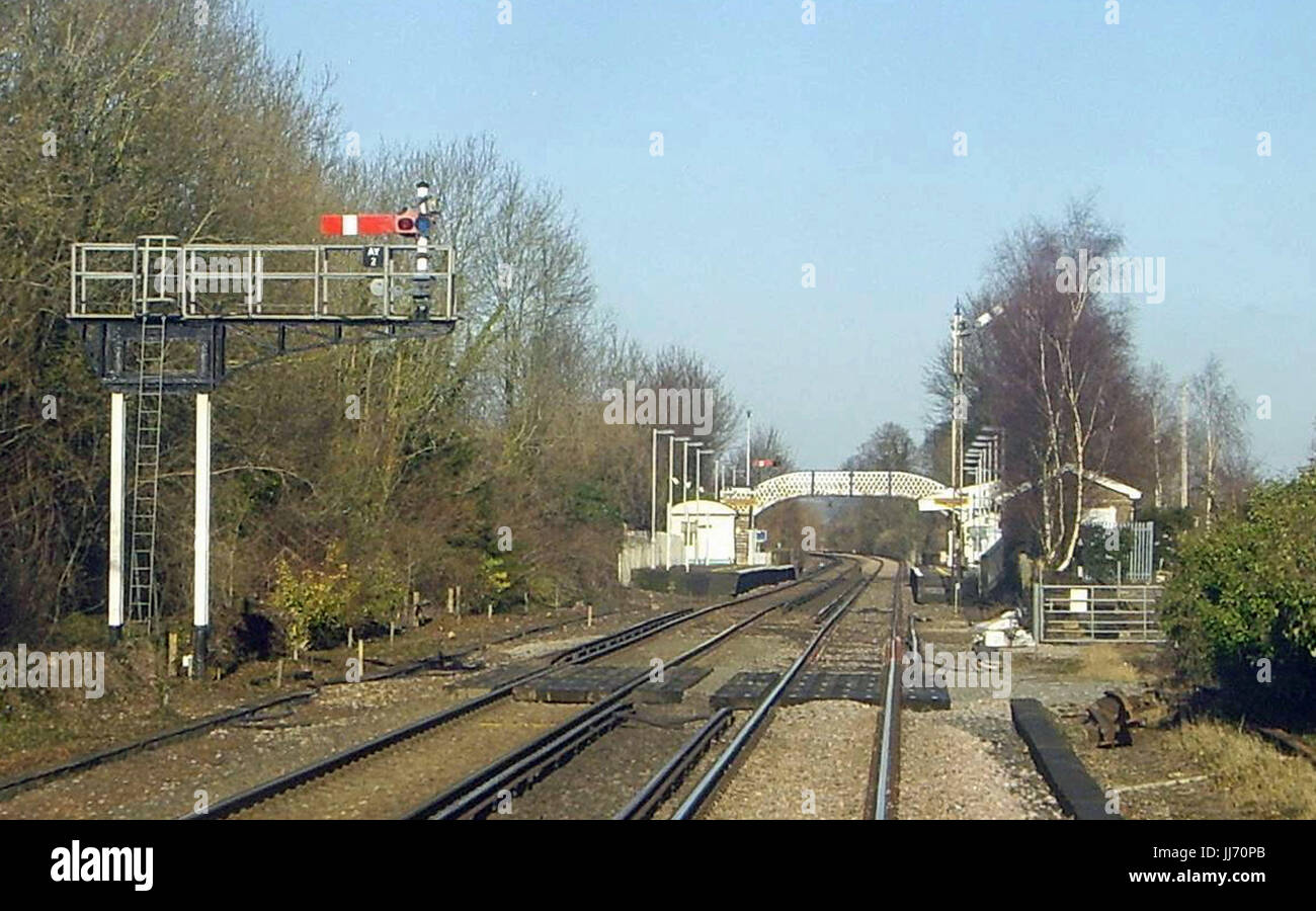 Ferrovie in Sussex Foto Stock