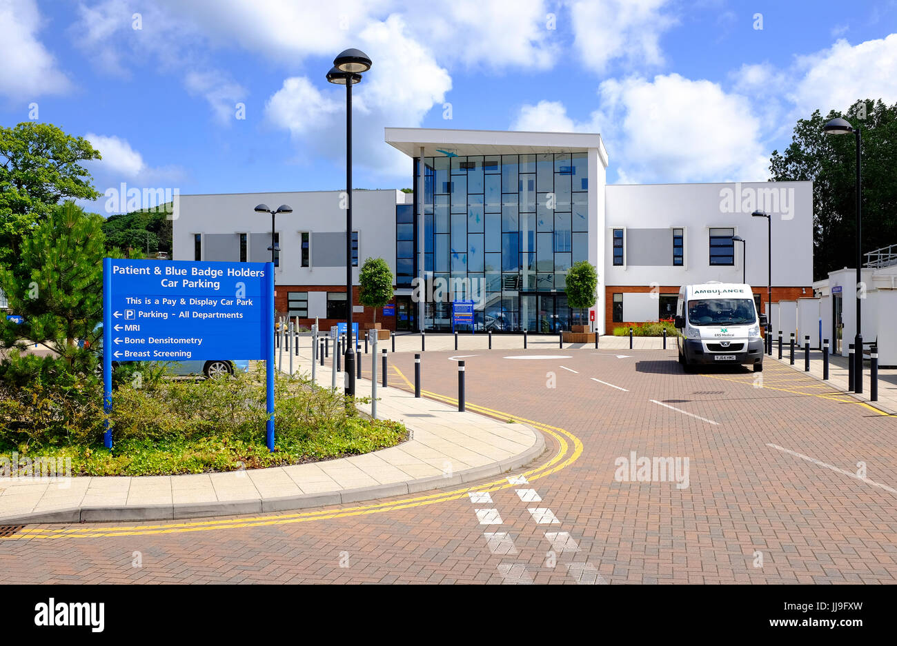Cromer e distretto ospedale nhs, North Norfolk, Inghilterra Foto Stock