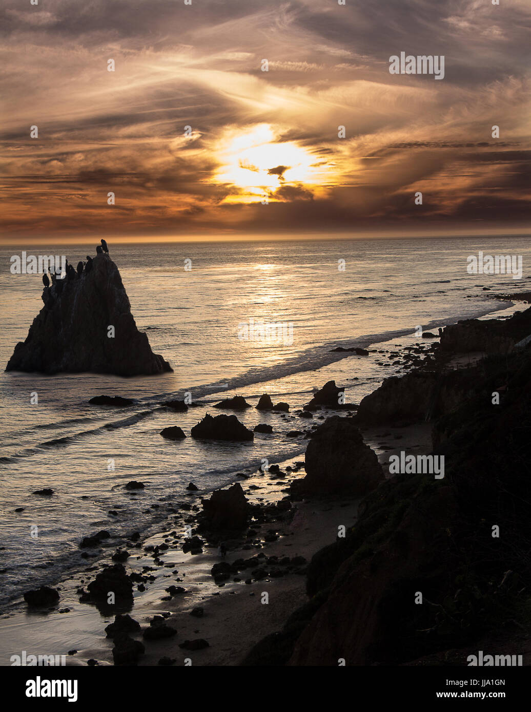 El Matador membro Beach, California Foto Stock