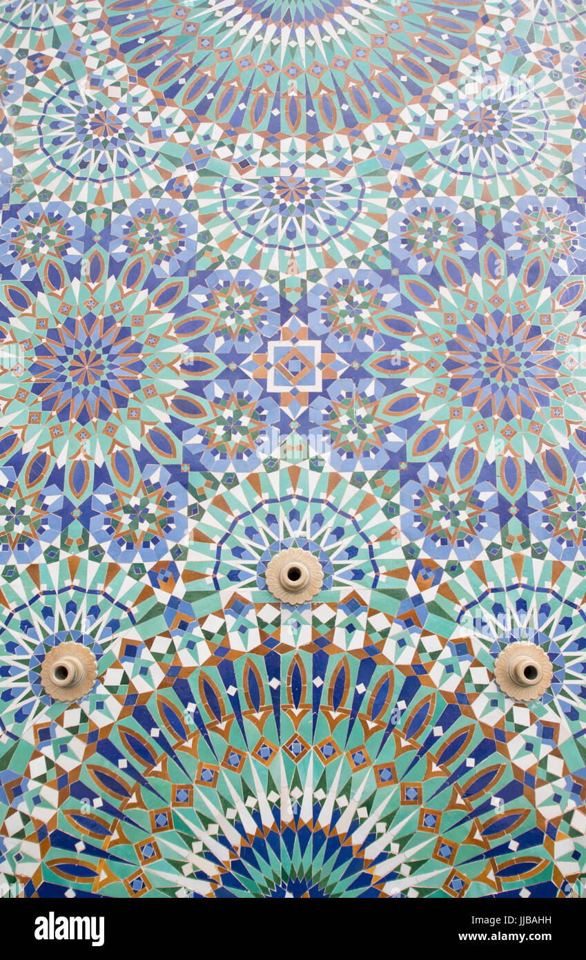 Piastrelle marocchine Foto Stock