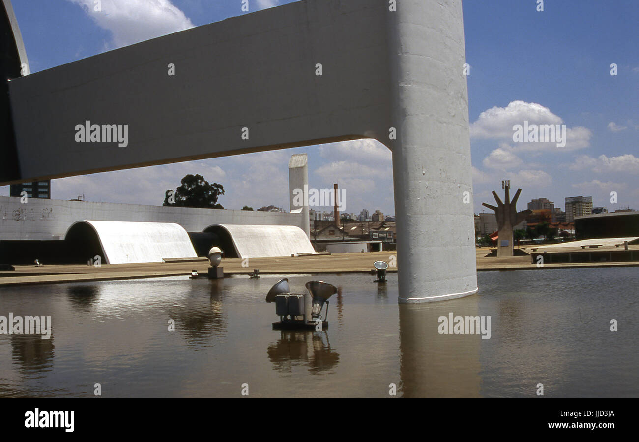 Memorial América Latina; São Paulo, Brasile. Foto Stock