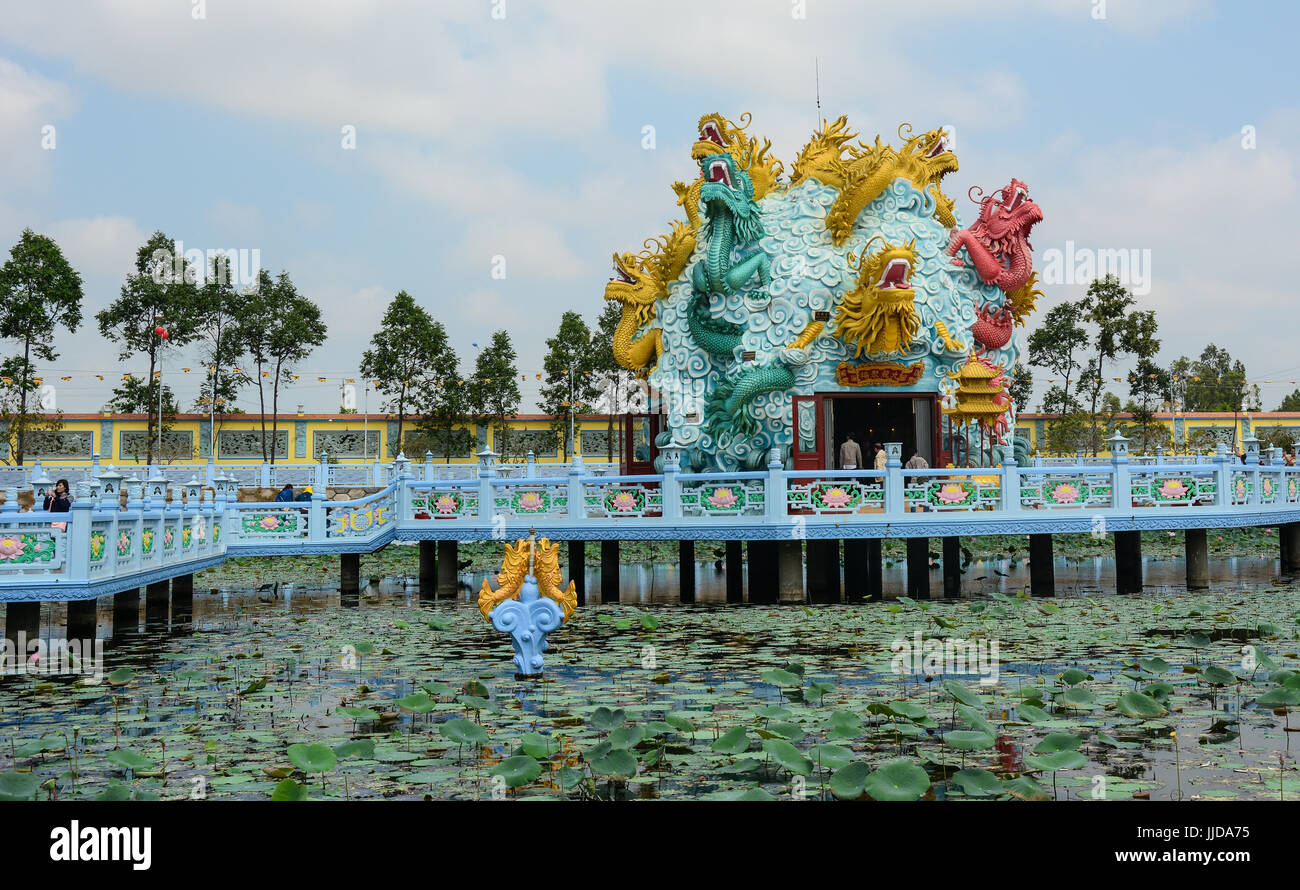 Penang, Malesia - Mar 6, 2016. Dettagli del tempio Cinese di Penang, Malaysia. Penang abbraccia la modernità pur conservando le sue tradizioni e il vecchio mondo Foto Stock